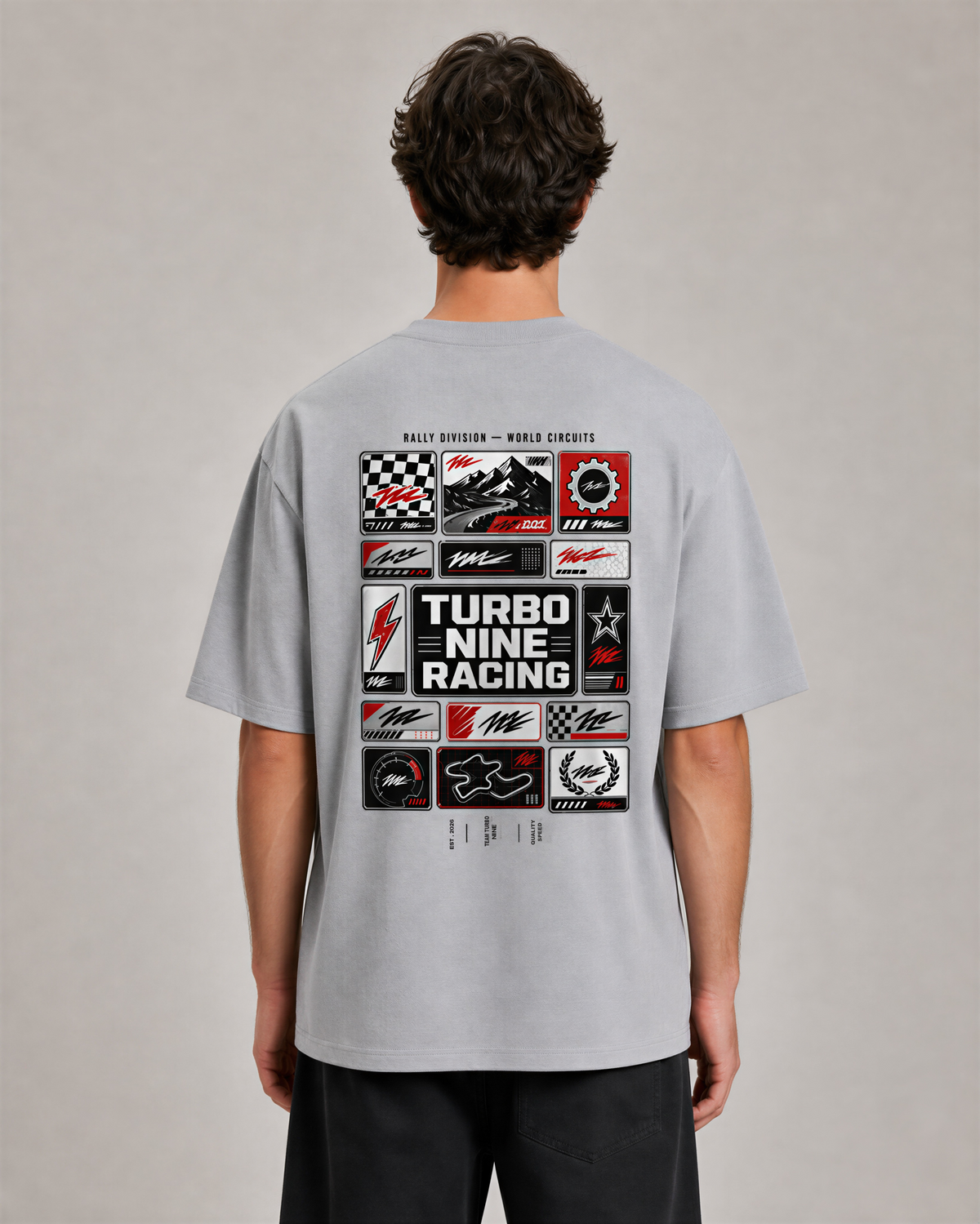 TURBO NINE — Rally Division Tee | Weavr