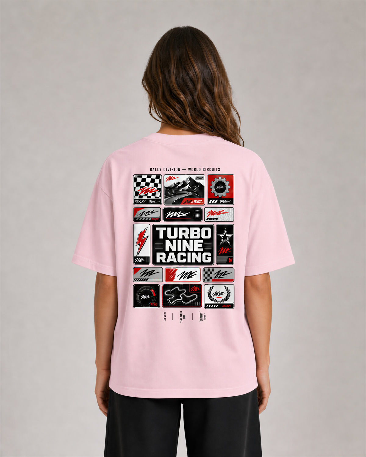 TURBO NINE — Rally Division Tee | Weavr