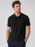 Men's Black Polo T-Shirt | WEAVR