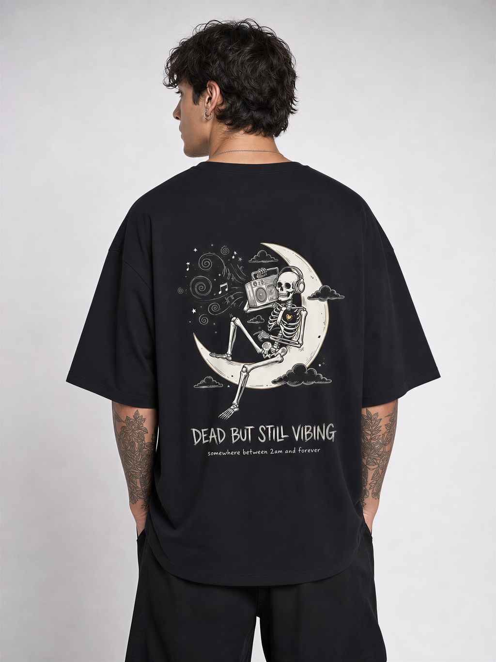 Still Here Unisex Oversized T-Shirt | WEAVR