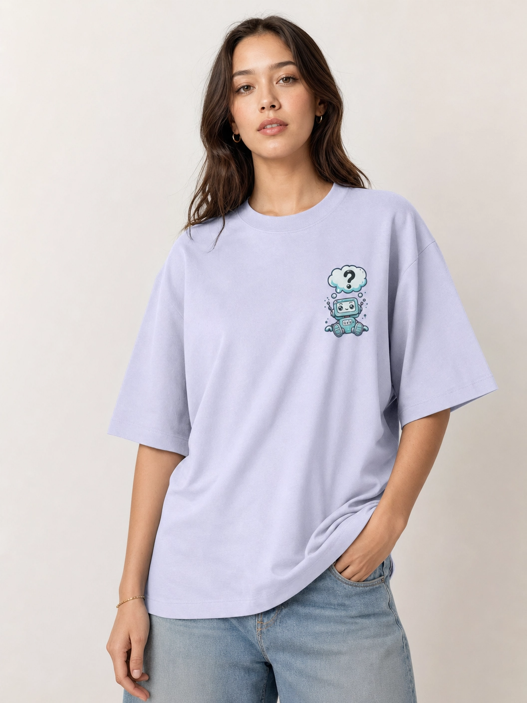 Overthinking Solves Nothing Unisex Oversized T-Shirt | WEAVR