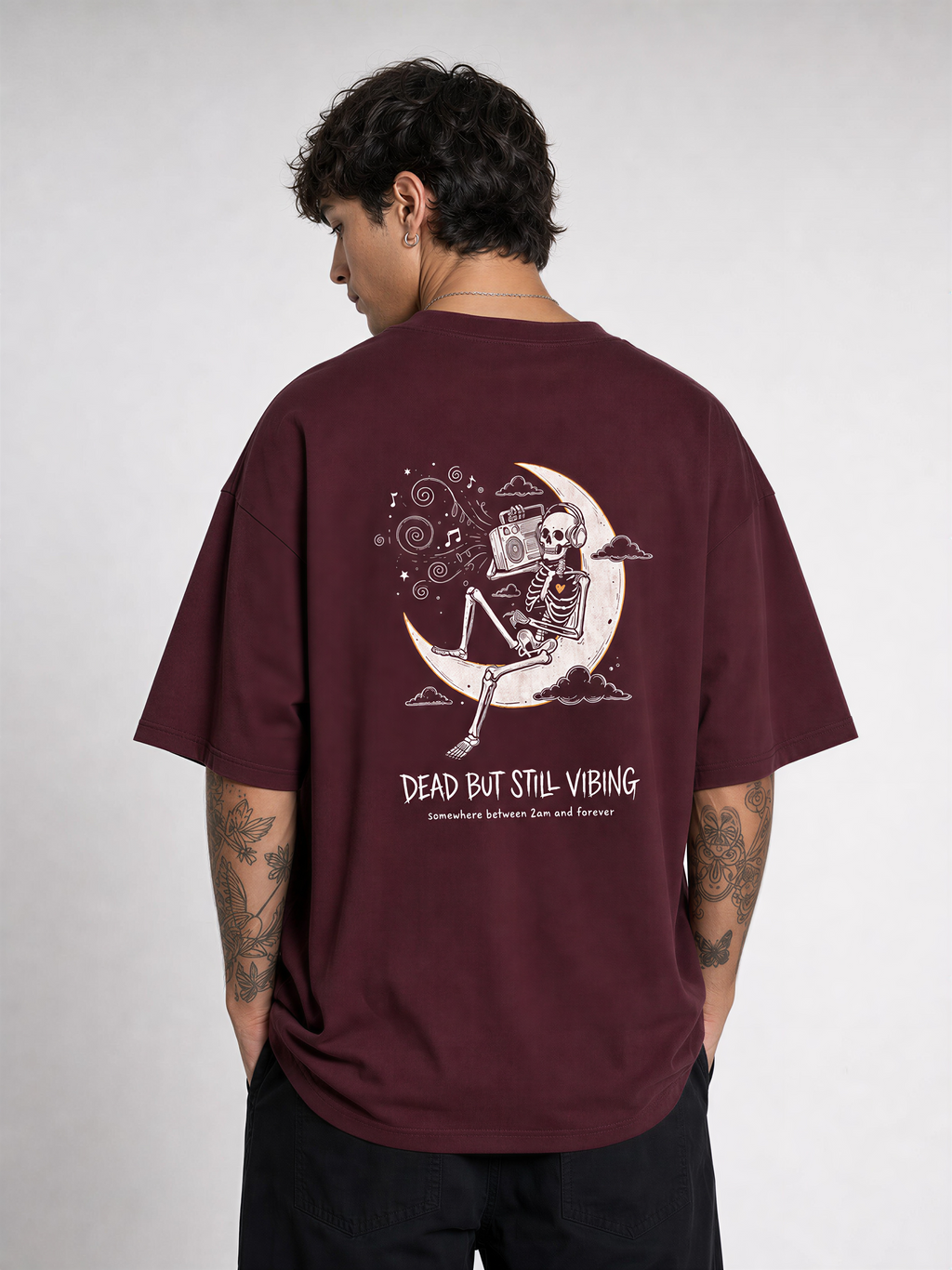 Still Here Unisex Oversized T-Shirt | WEAVR
