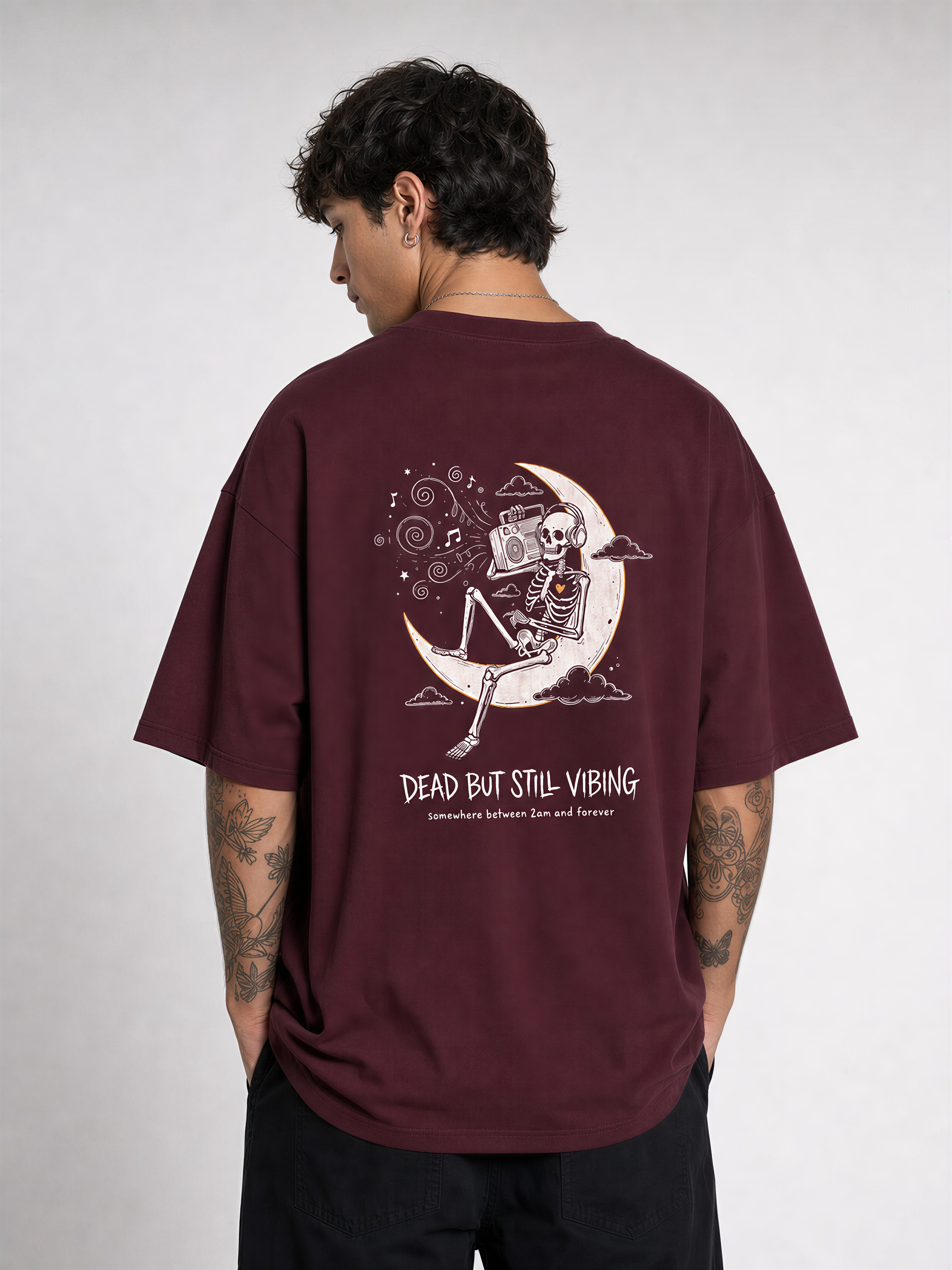 Still Here Unisex Oversized T-Shirt | WEAVR