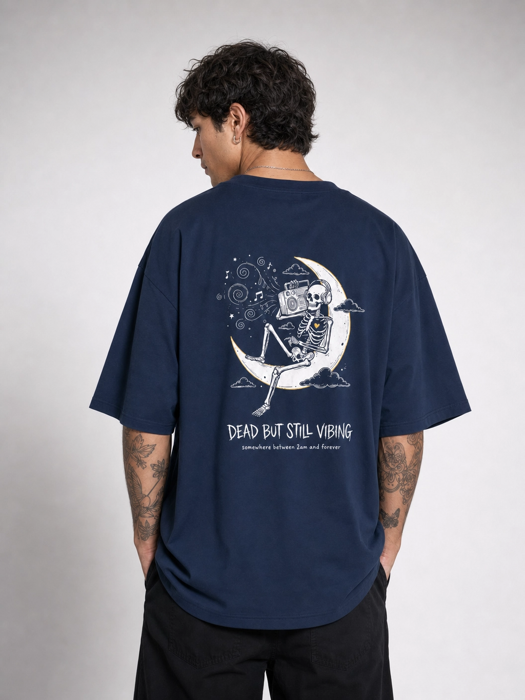Still Here Unisex Oversized T-Shirt | WEAVR