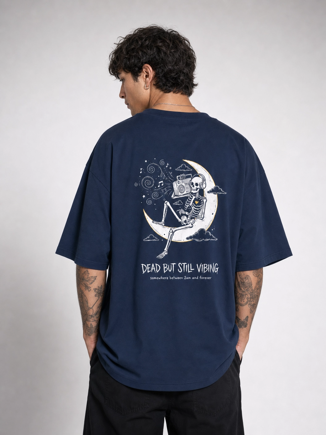 Still Here Unisex Oversized T-Shirt | WEAVR