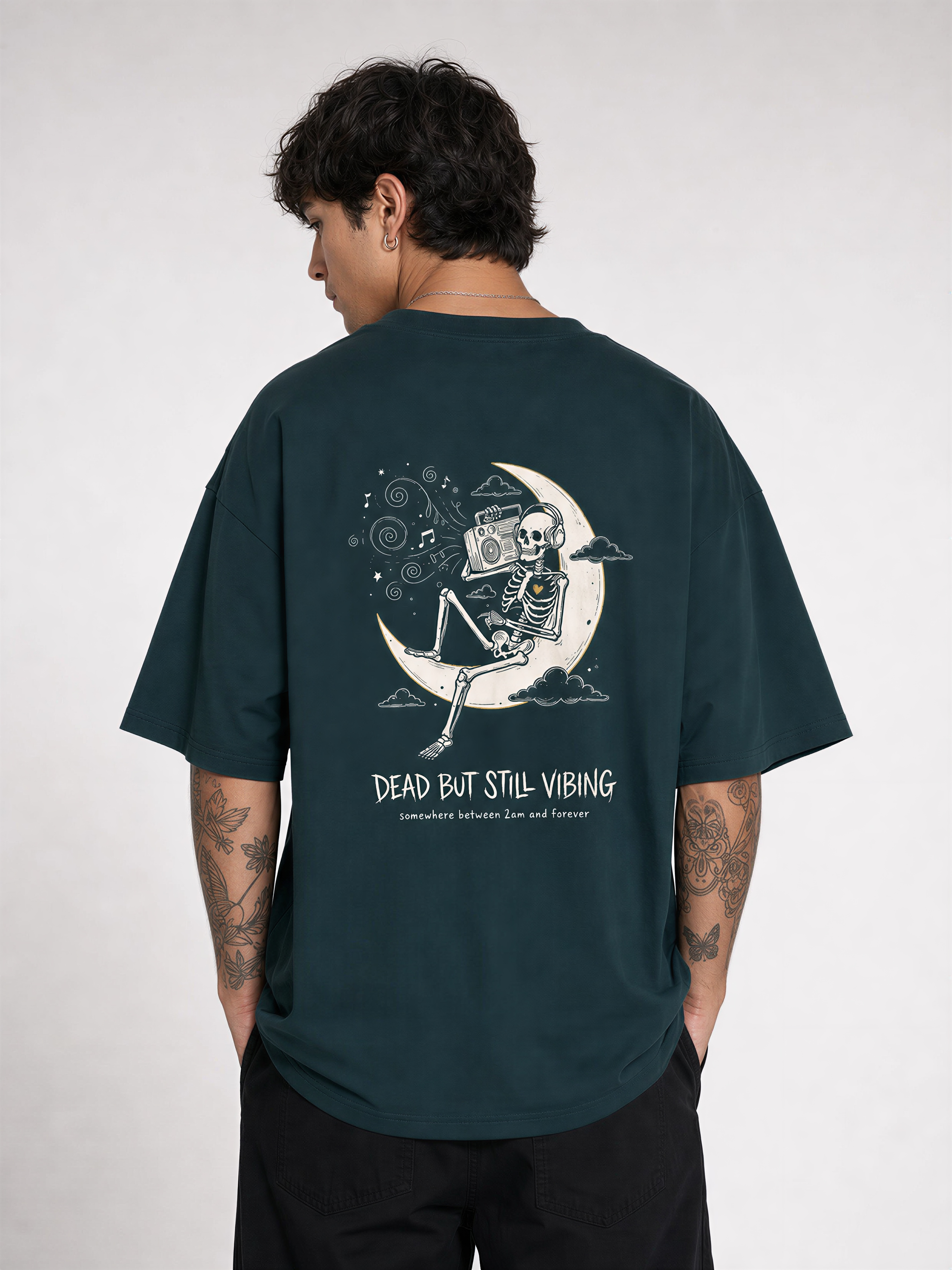 Still Here Unisex Oversized T-Shirt | WEAVR