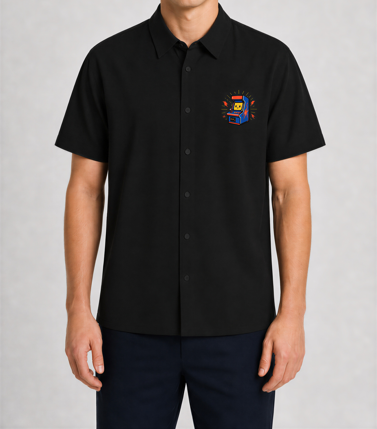 Retro Arcade Machine Unisex oversized Shirt | Weavr