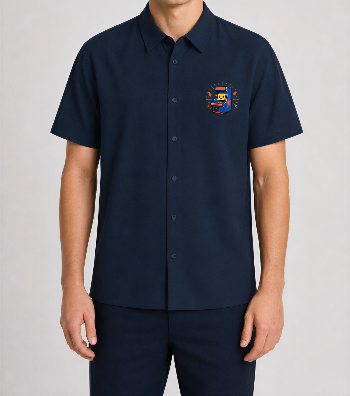 Retro Arcade Machine Unisex oversized Shirt | Weavr