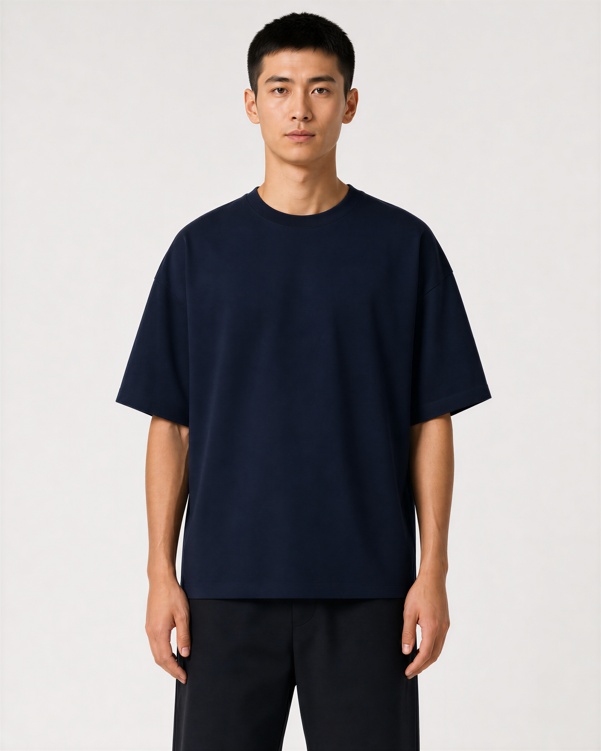 Unisex French Terry Oversized Tee | WEAVR Solids
