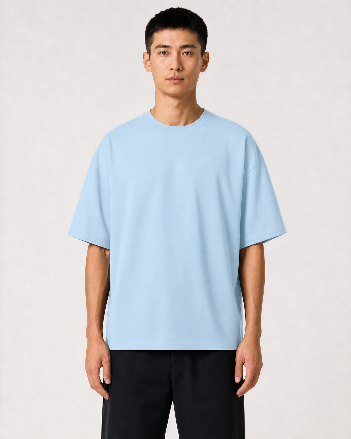 Unisex French Terry Oversized Tee | WEAVR Solids