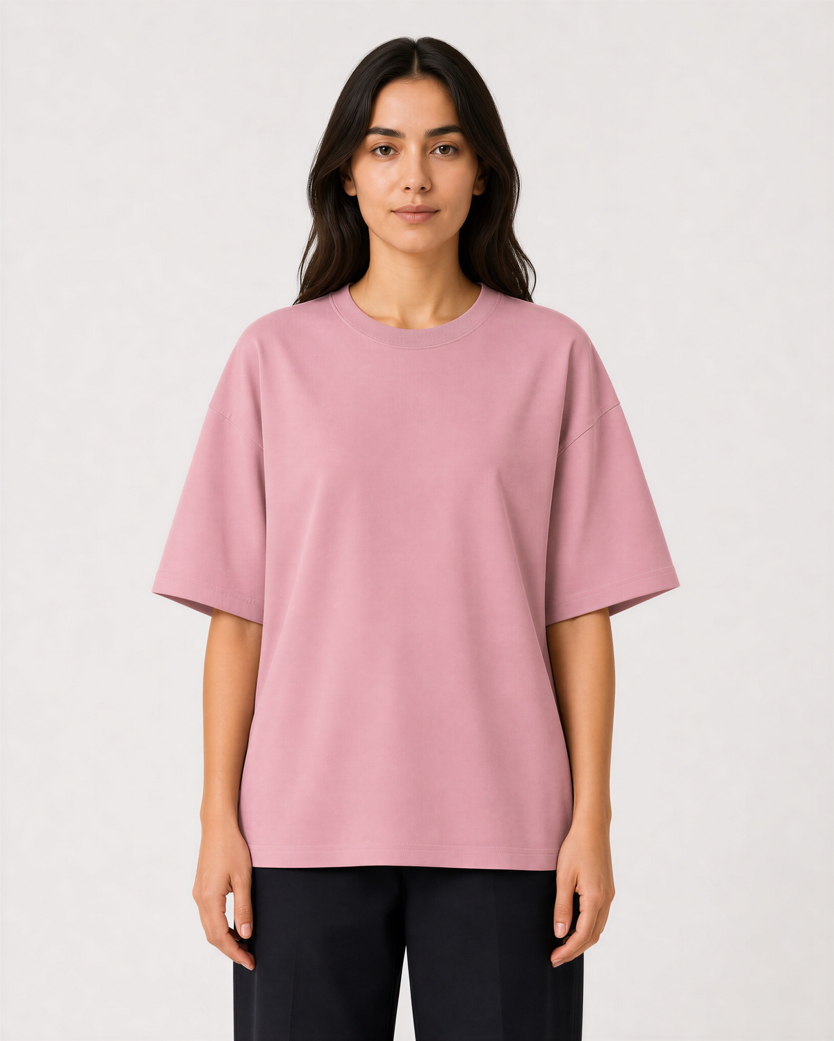 Unisex French Terry Oversized Tee | WEAVR Solids