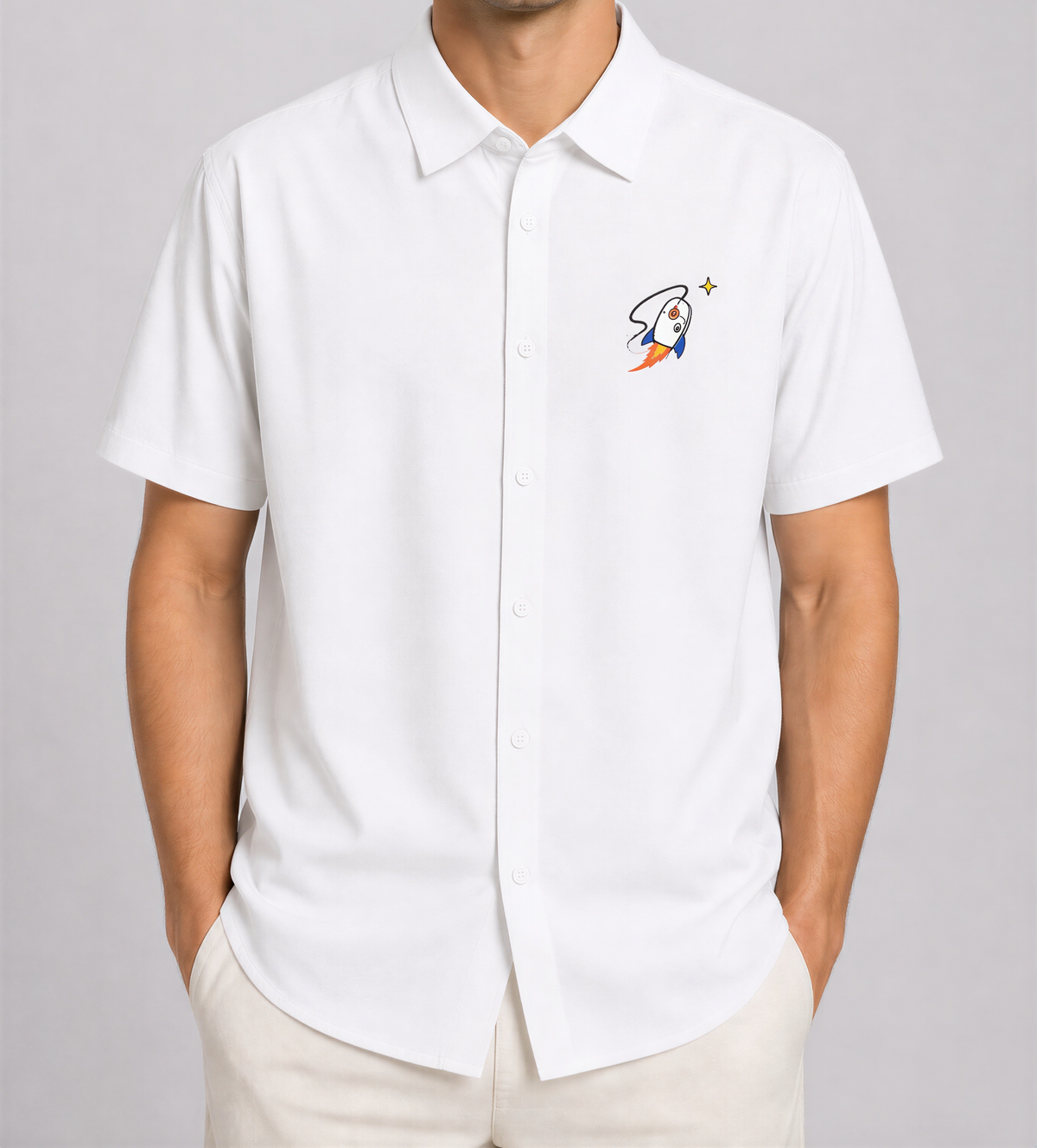 Mouse orbit unisex Oversized Shirt | Weavr