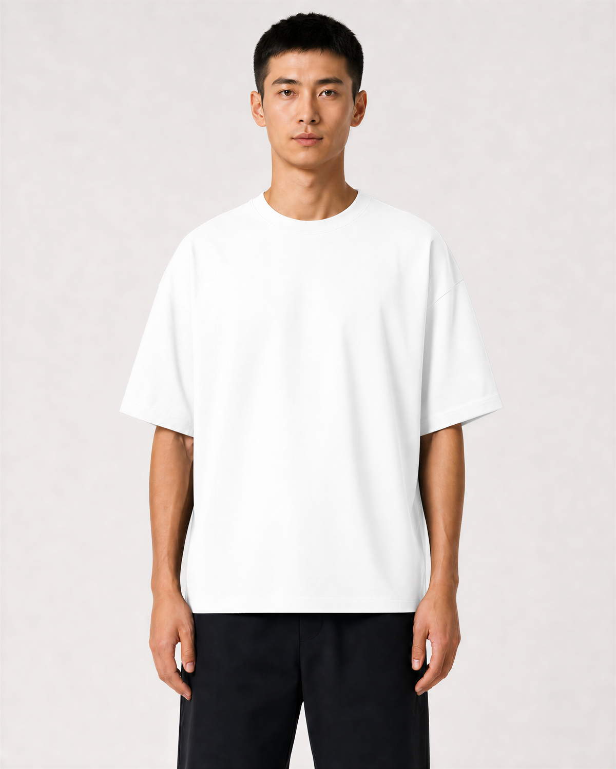 Unisex French Terry Oversized Tee | WEAVR Solids