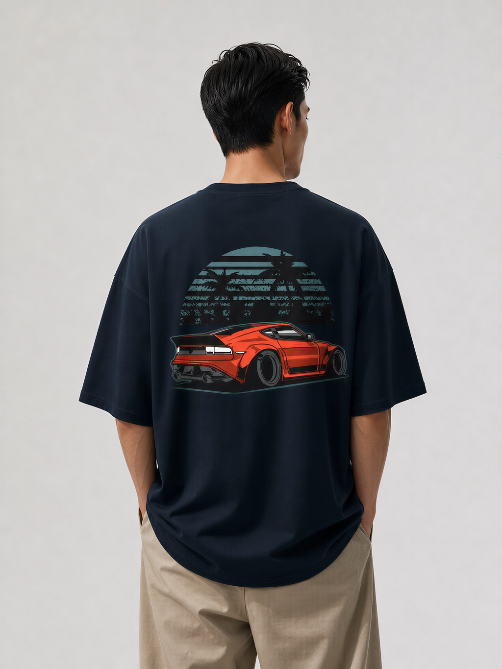 Midnight Run Unisex Oversized T-Shirt | WEAVR