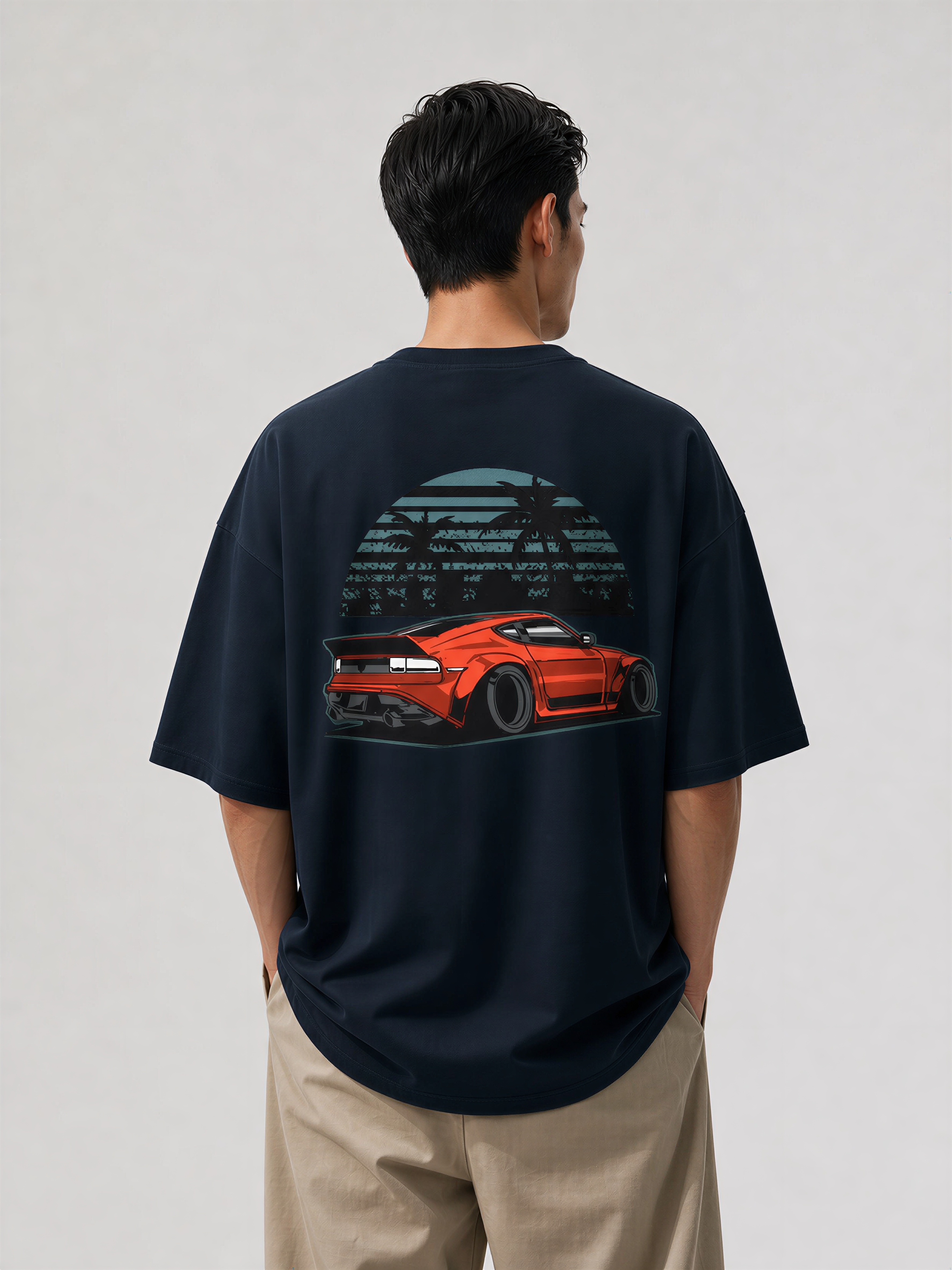 Midnight Run Unisex Oversized T-Shirt | WEAVR