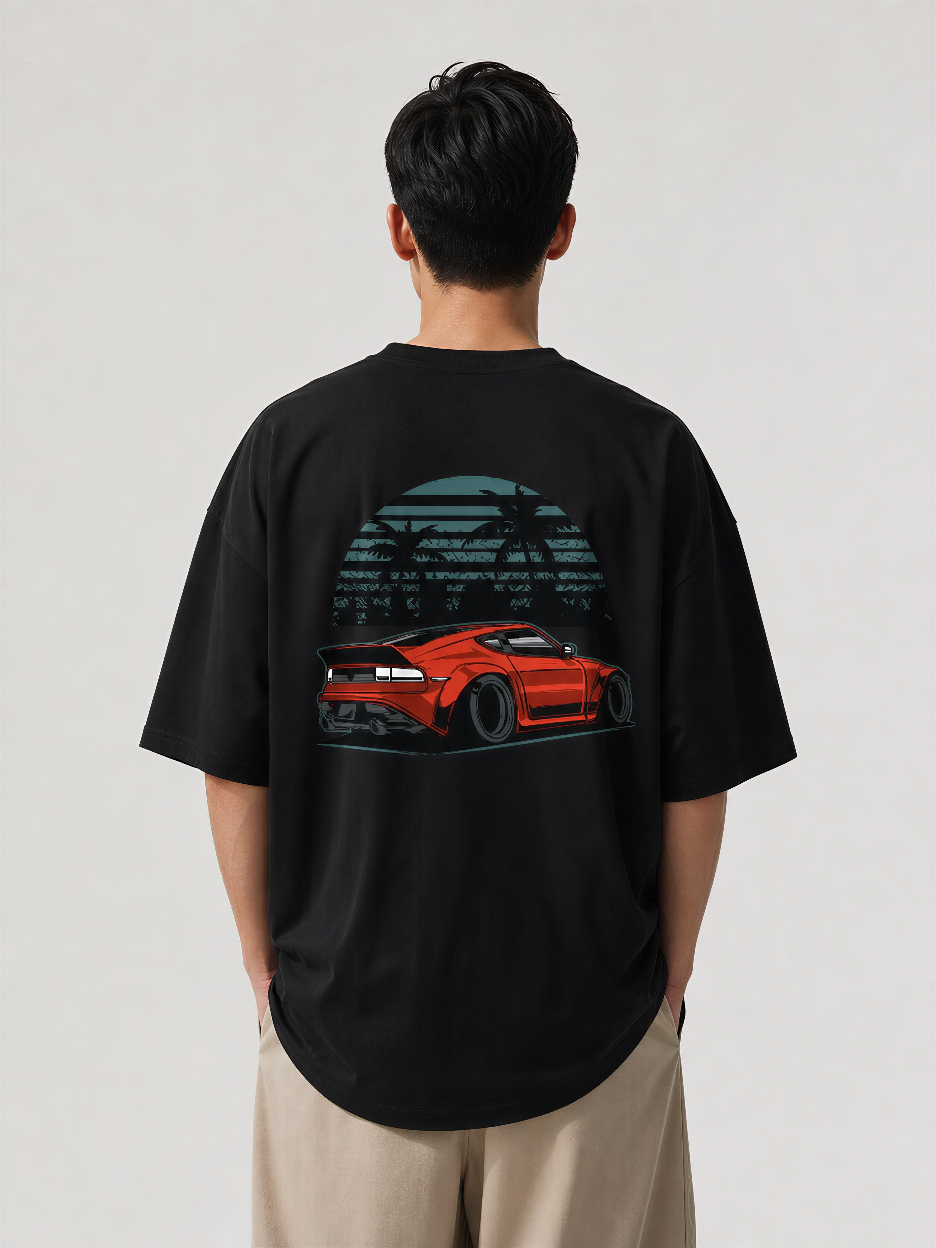 Midnight Run Unisex Oversized T-Shirt | WEAVR