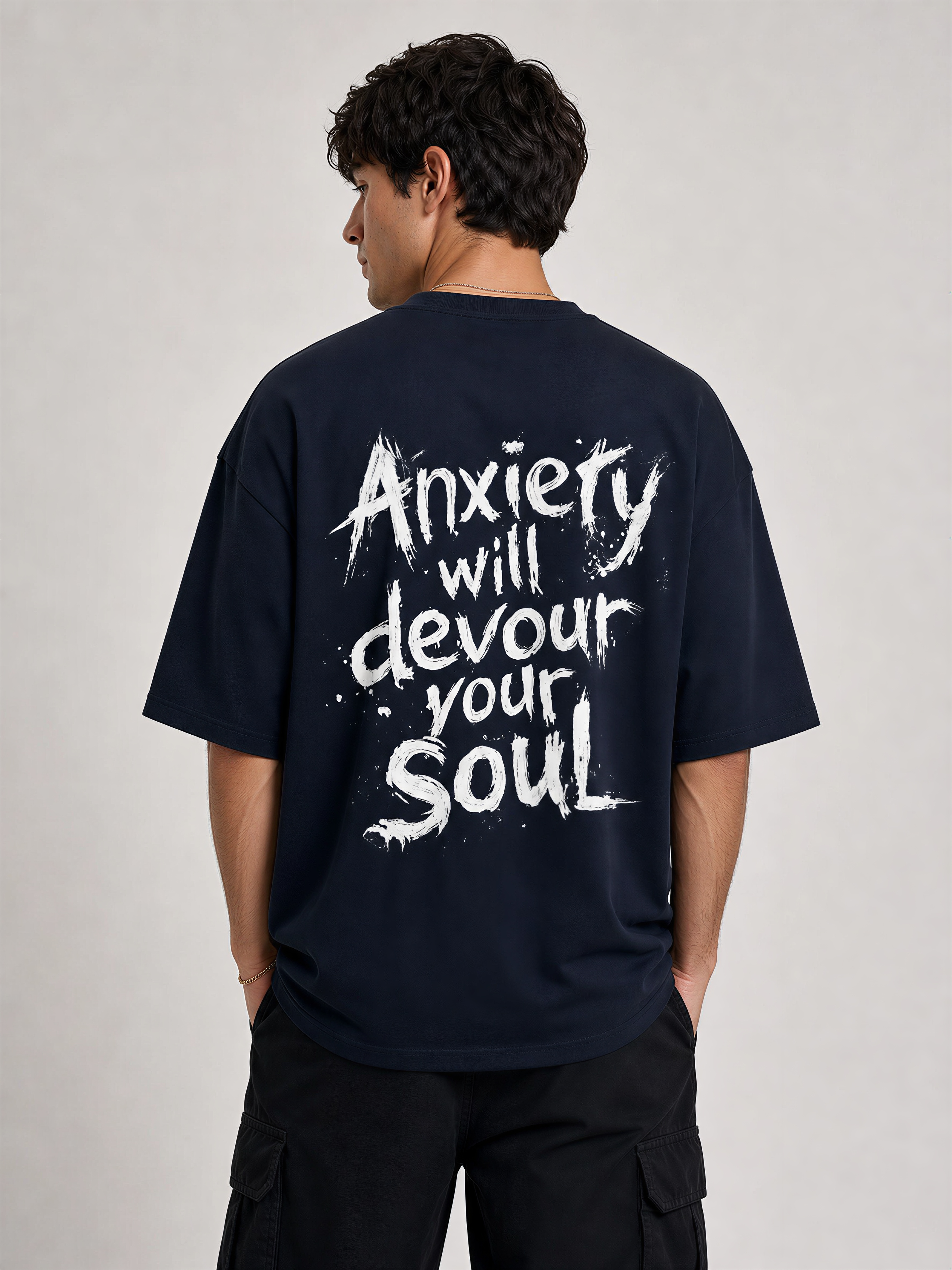 DEVOUR Unisex French Terry Oversized T-Shirt | WEAVR