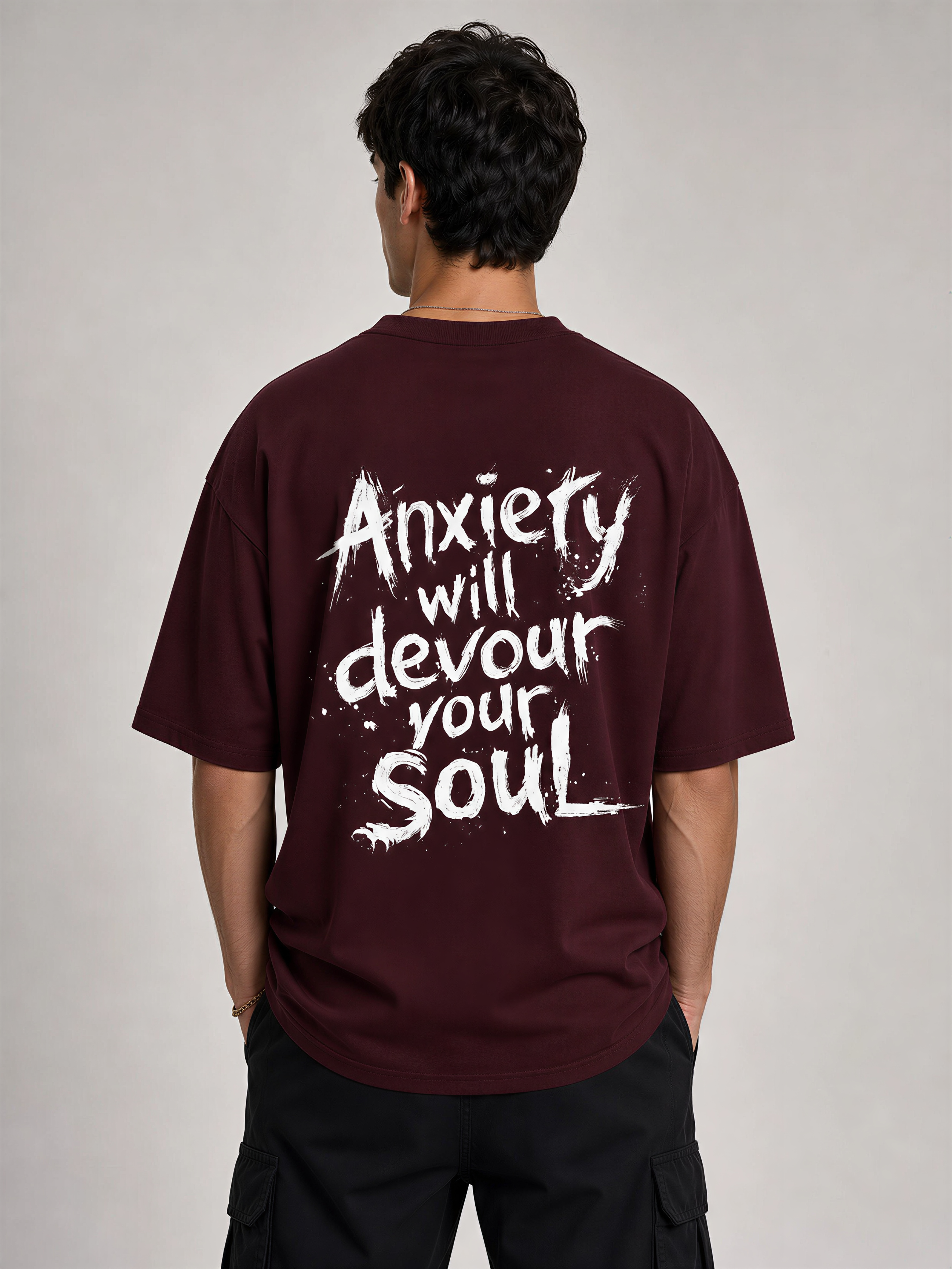 DEVOUR Unisex French Terry Oversized T-Shirt | WEAVR