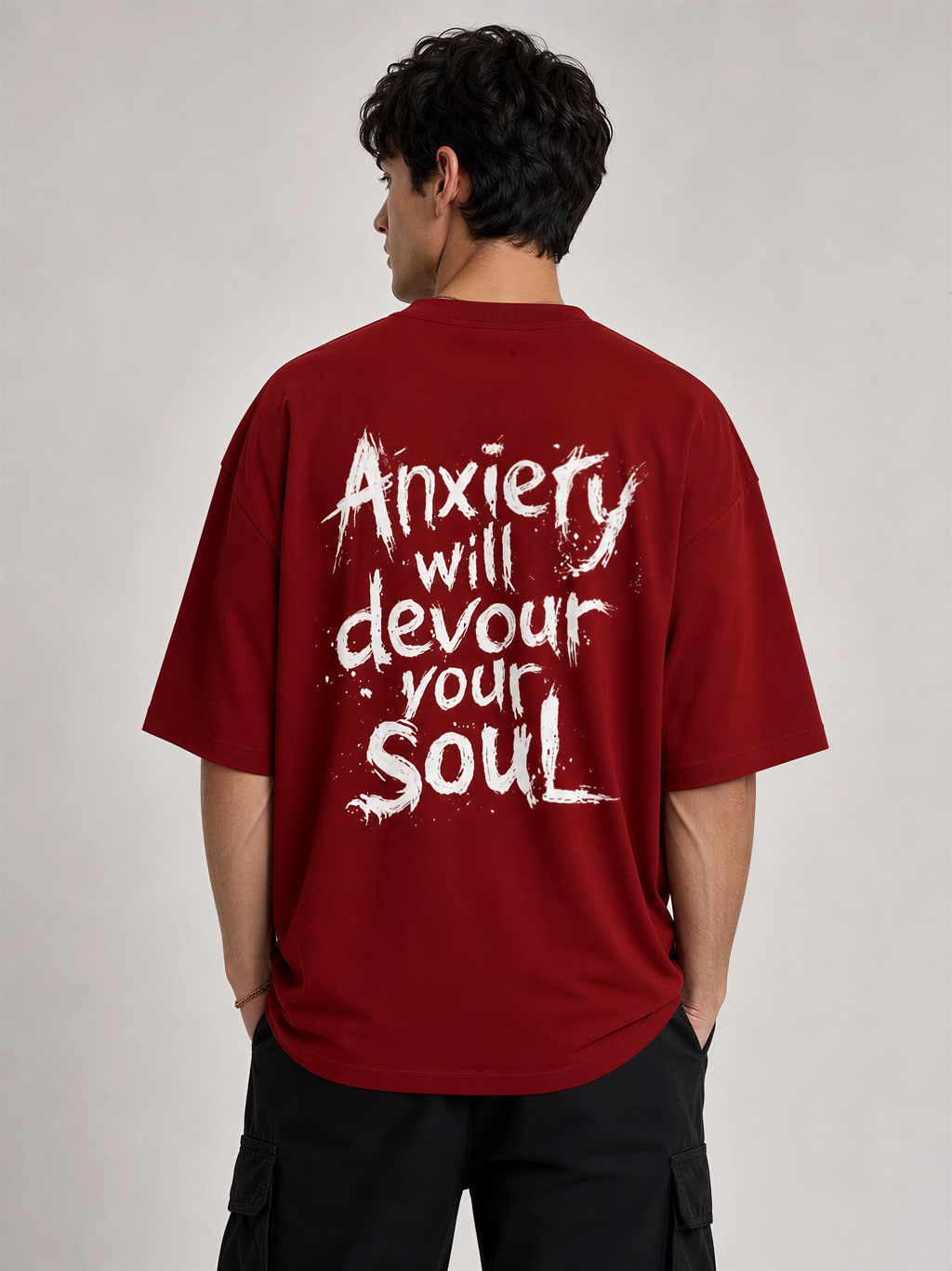 DEVOUR Unisex French Terry Oversized T-Shirt | WEAVR