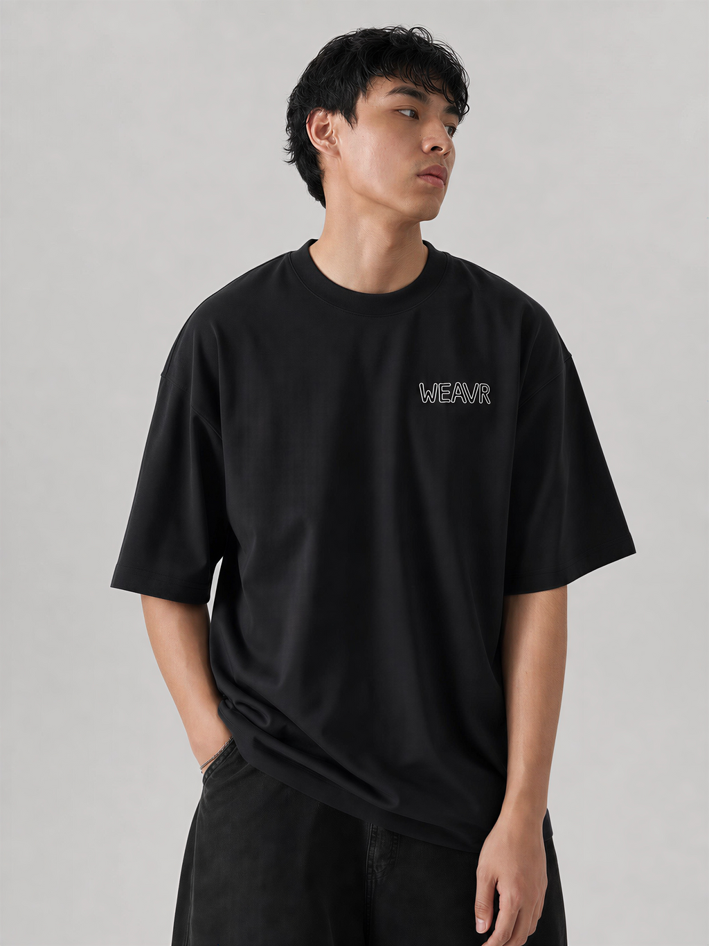 WEAVR Chaos Edition French Terry Oversized Tee | WEAVR