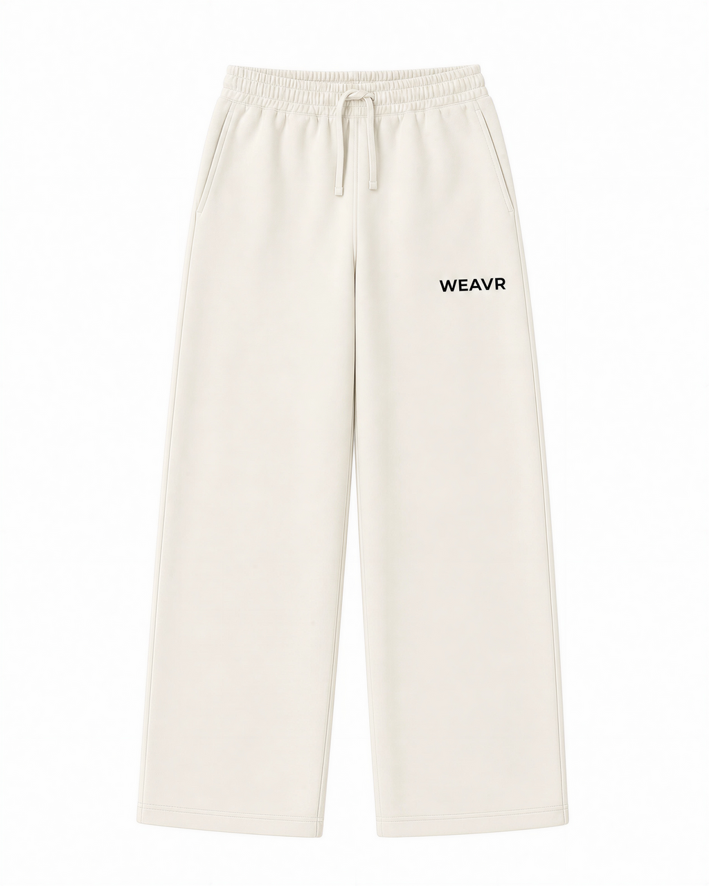 Studio Unisex Sweatpants Off-White | WEAVR