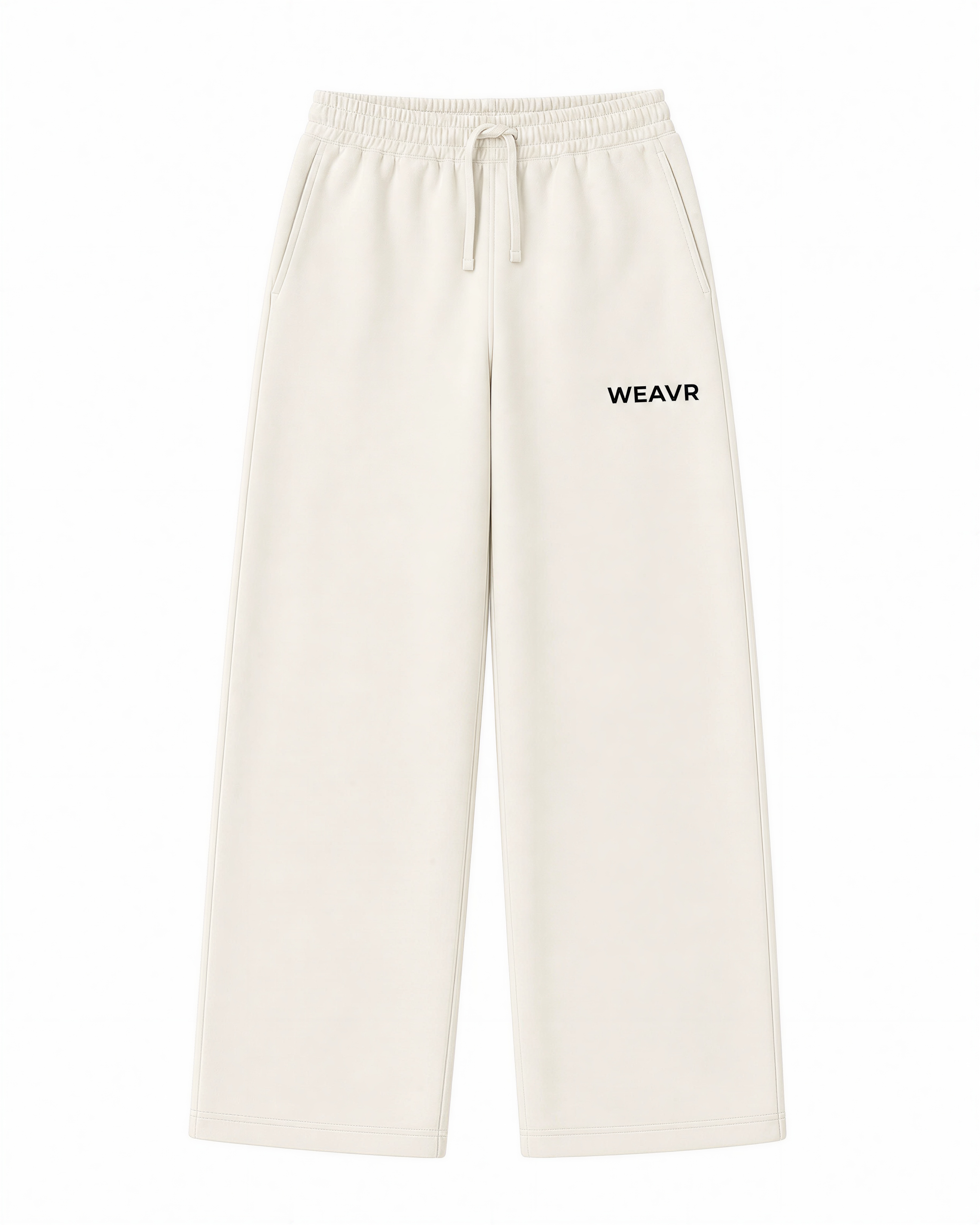 Studio Unisex Sweatpants Off-White | WEAVR
