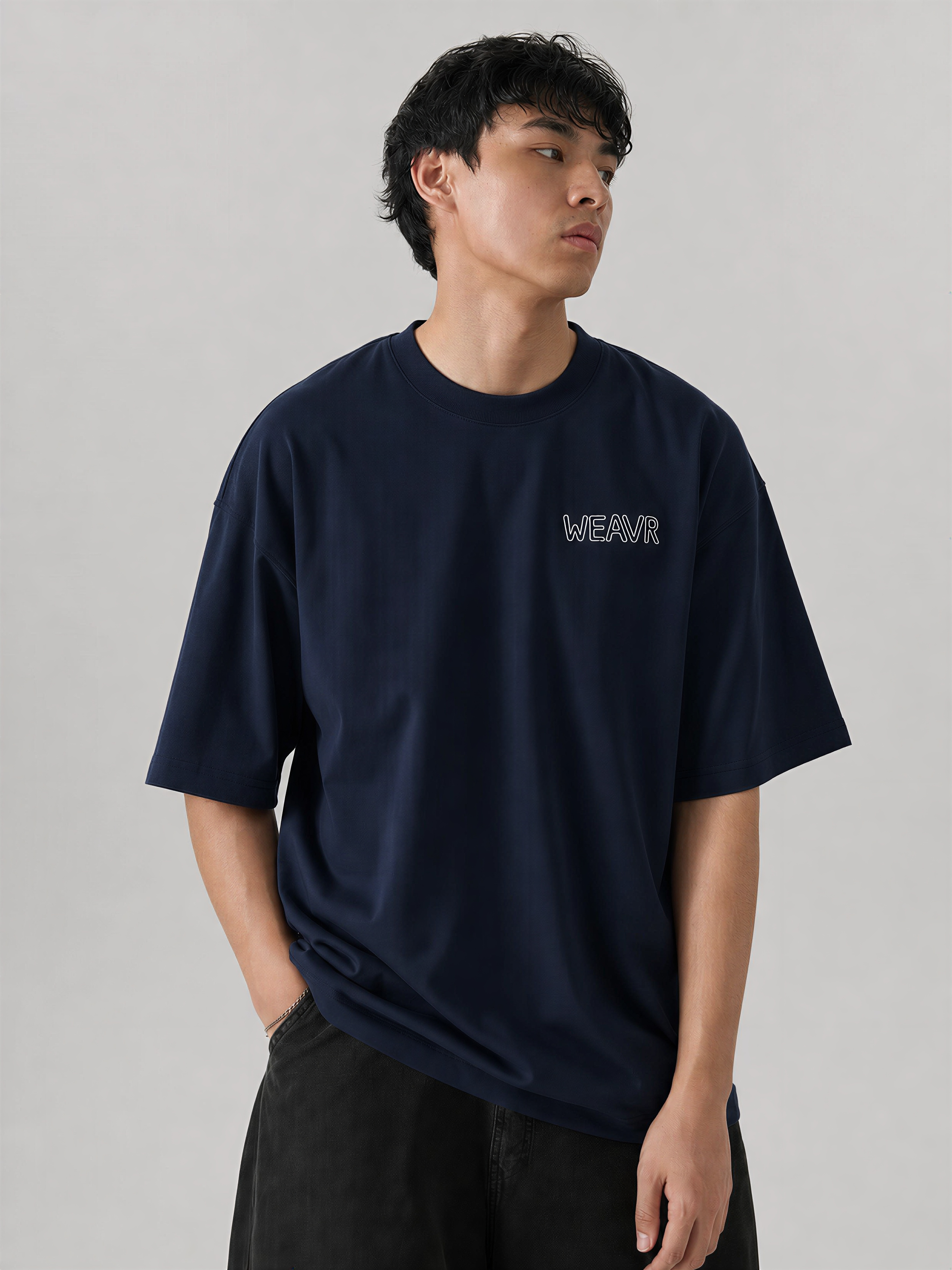 WEAVR Chaos Edition French Terry Oversized Tee | WEAVR