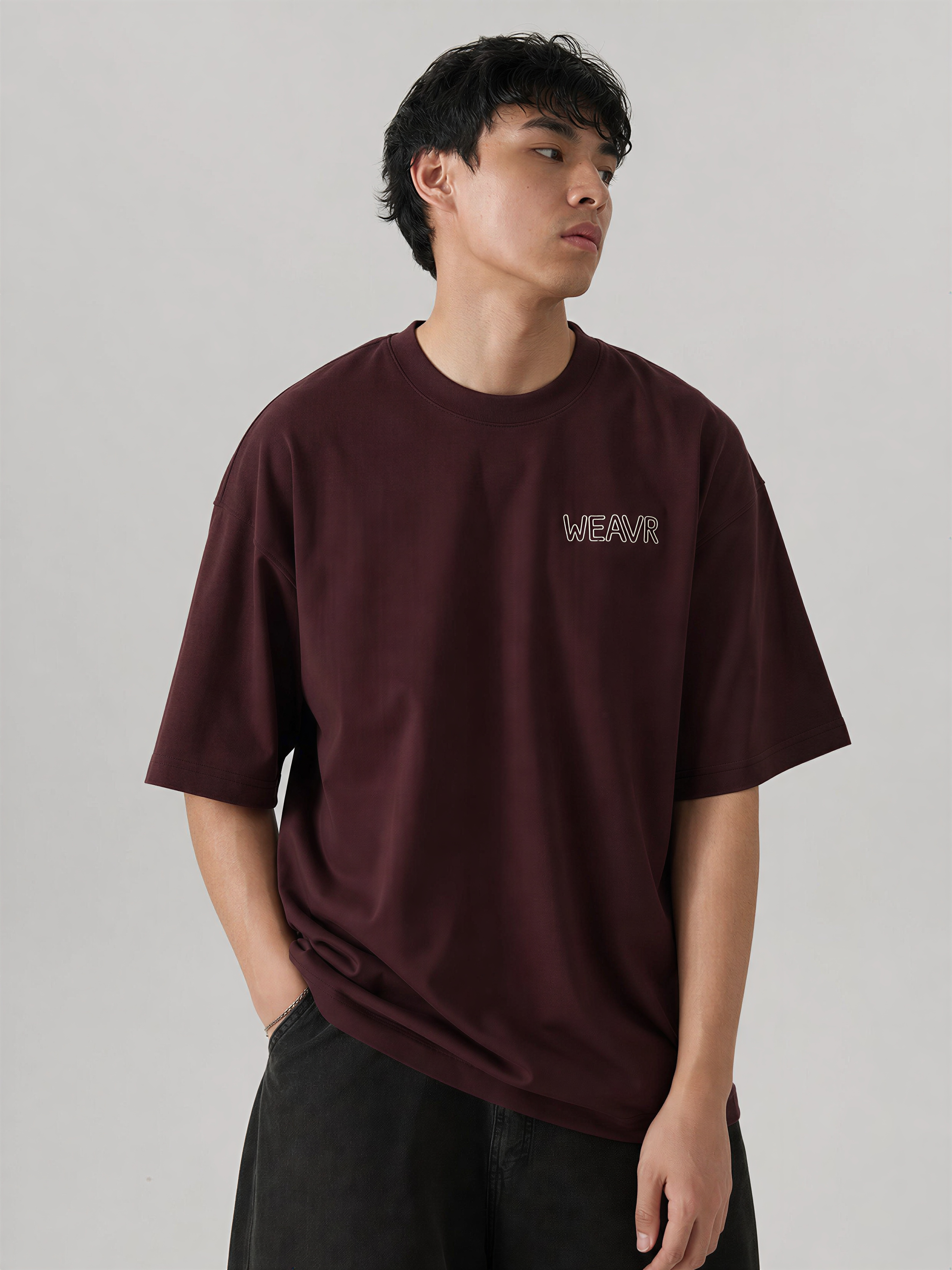 WEAVR Chaos Edition French Terry Oversized Tee | WEAVR