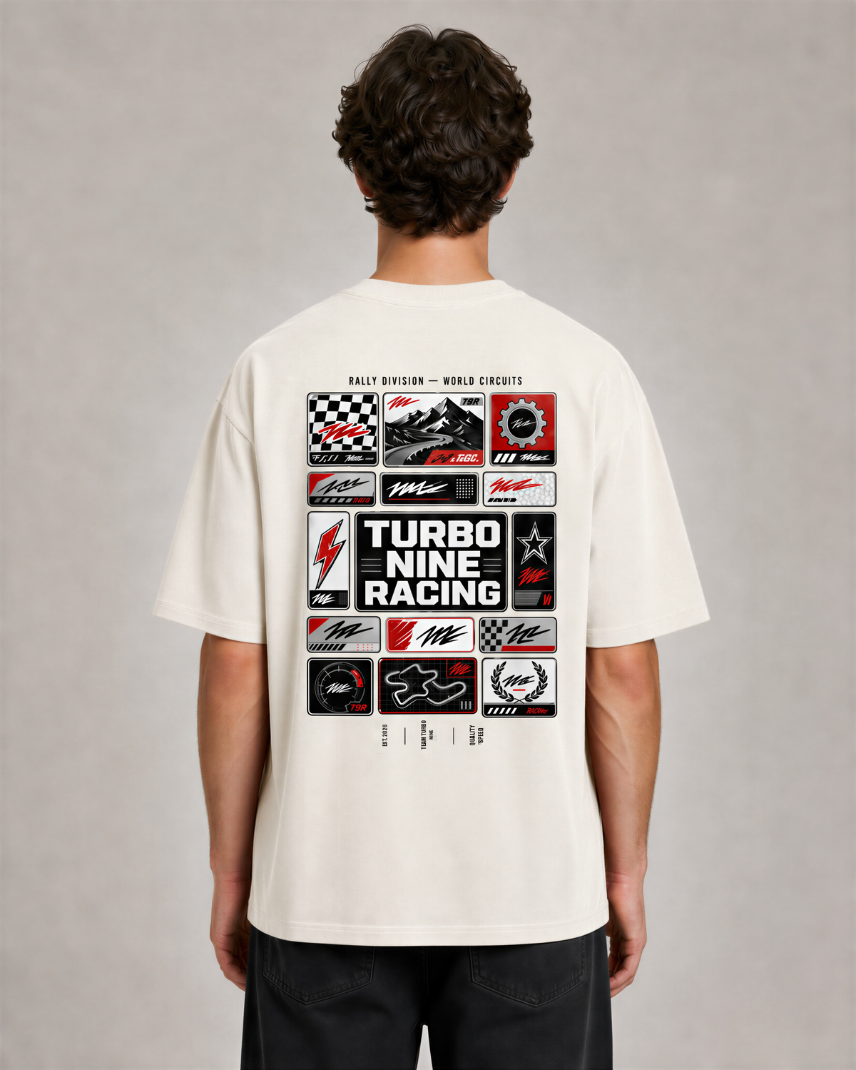 TURBO NINE — Rally Division Tee | Weavr